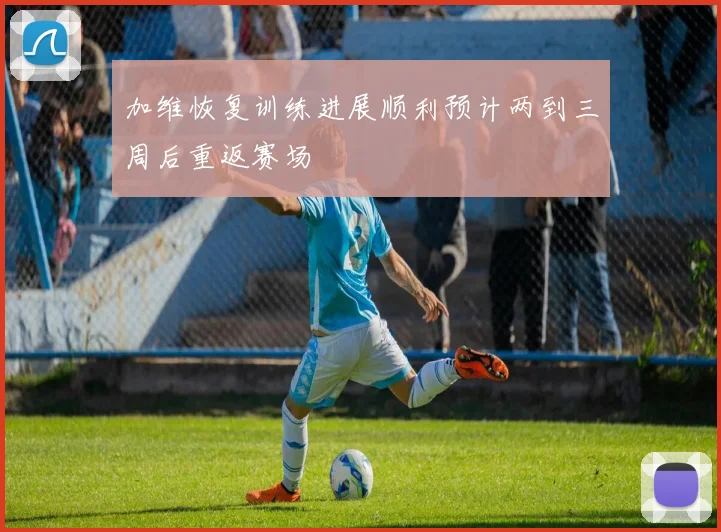 加维恢复训练进展顺利预计两到三周后重返赛场