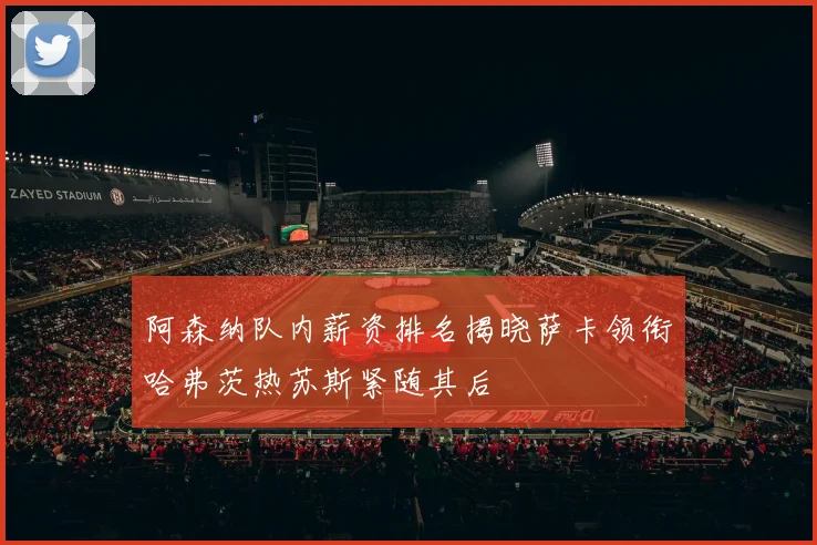 阿森纳队内薪资排名揭晓萨卡领衔哈弗茨热苏斯紧随其后